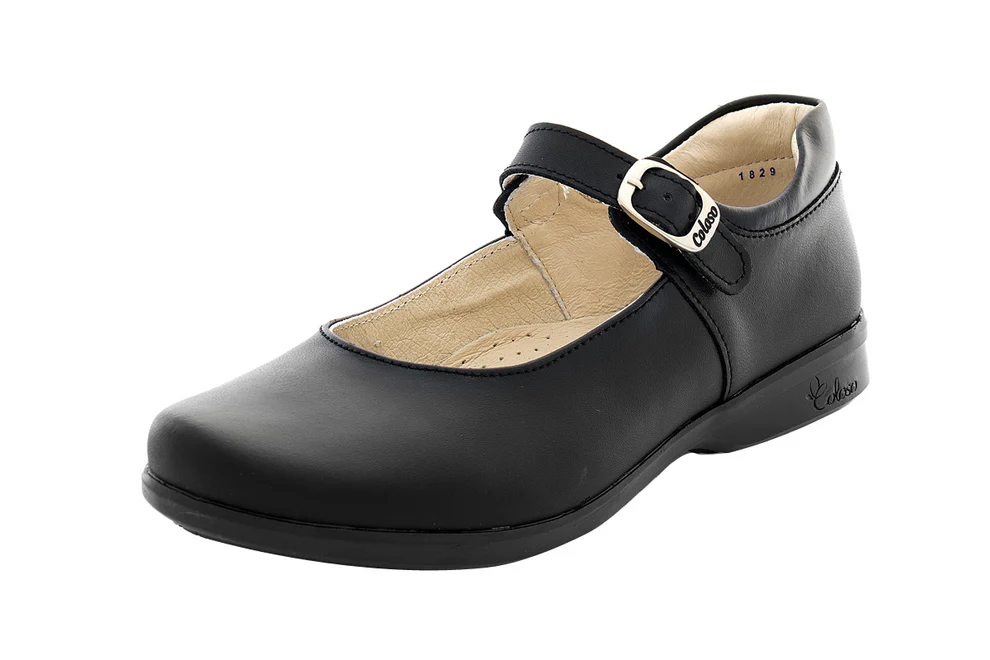 Zapato Escolar 1321404 Piel Negra Niña
