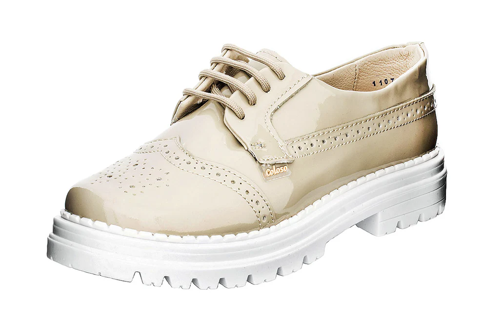 Mocazín Bostoneano 1340103 Charol Arena Niña