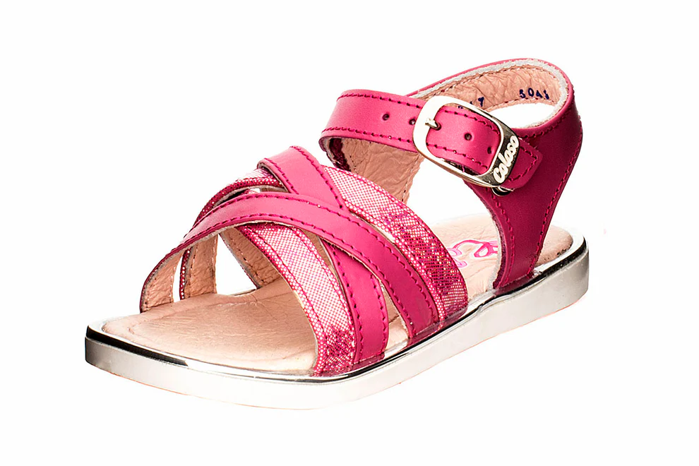 Sandalia 504902 Piel Magenta Niña