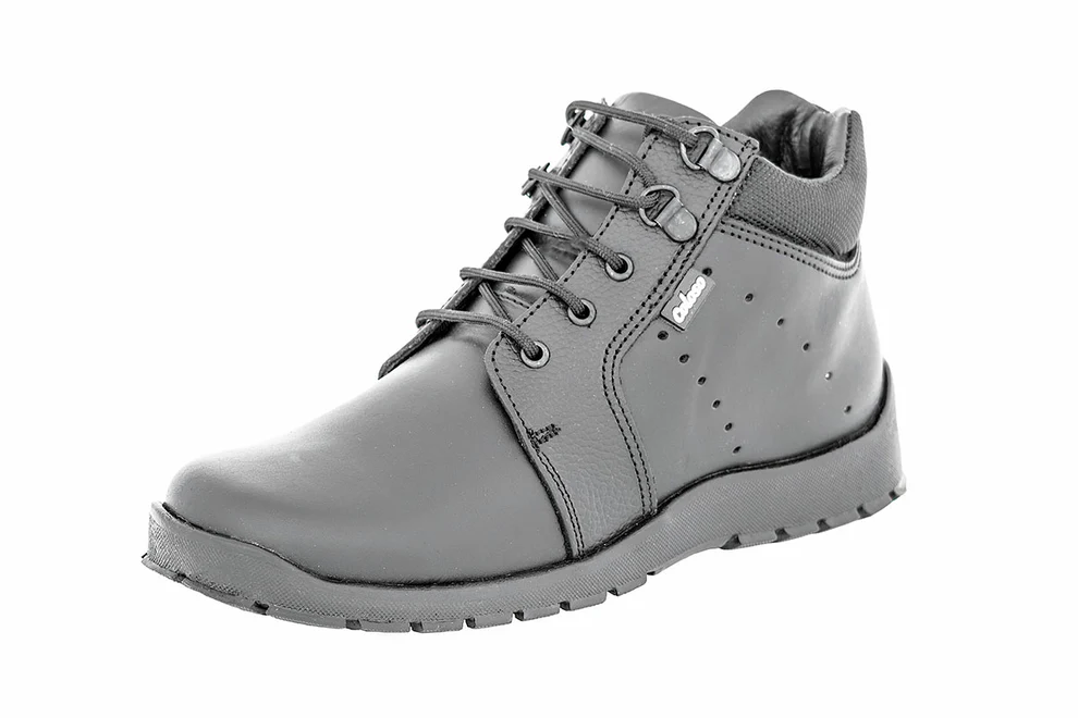 Bota Escolar 594001 Piel Negra Niño