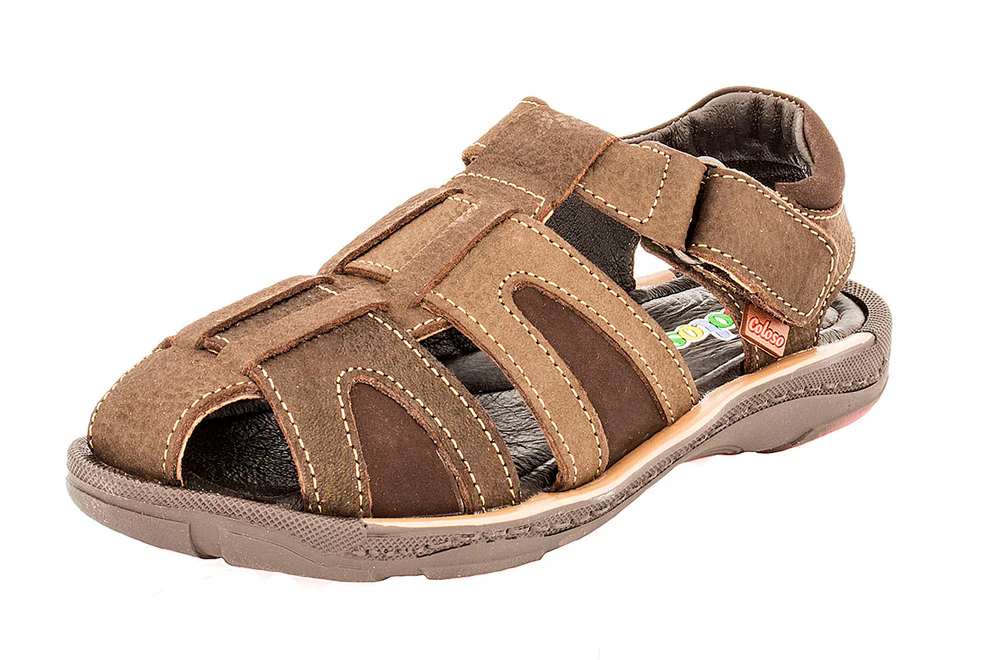 Sandalia 687405 Piel Café Niño